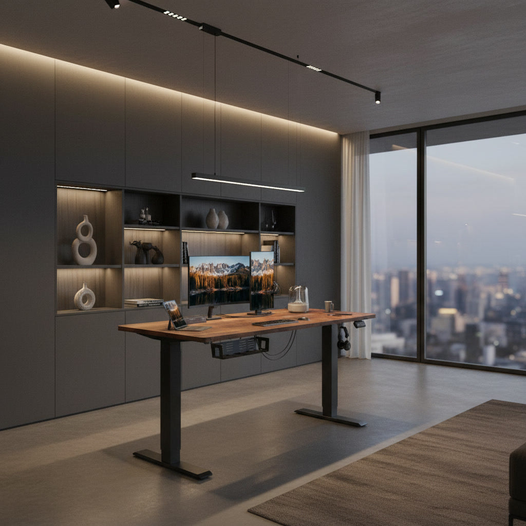 Bureau assis debout électrique ALTIVA 140 × 60 cm