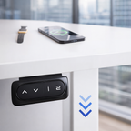 Bureau assis debout électrique ALTIVA 140 × 60 cm