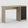 Bureau avec rangements – style bois naturel
