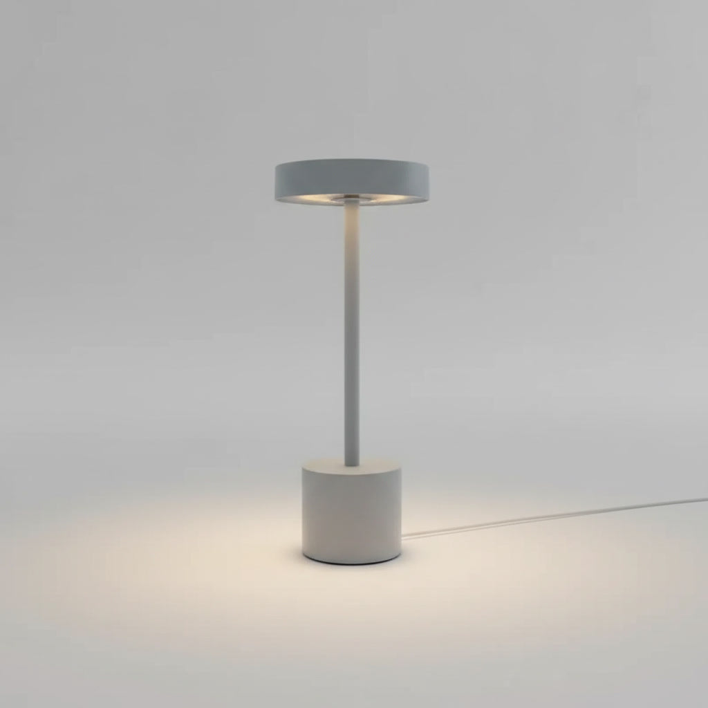 Lampe de table sans fil en aluminium – éclairage LED d’ambiance