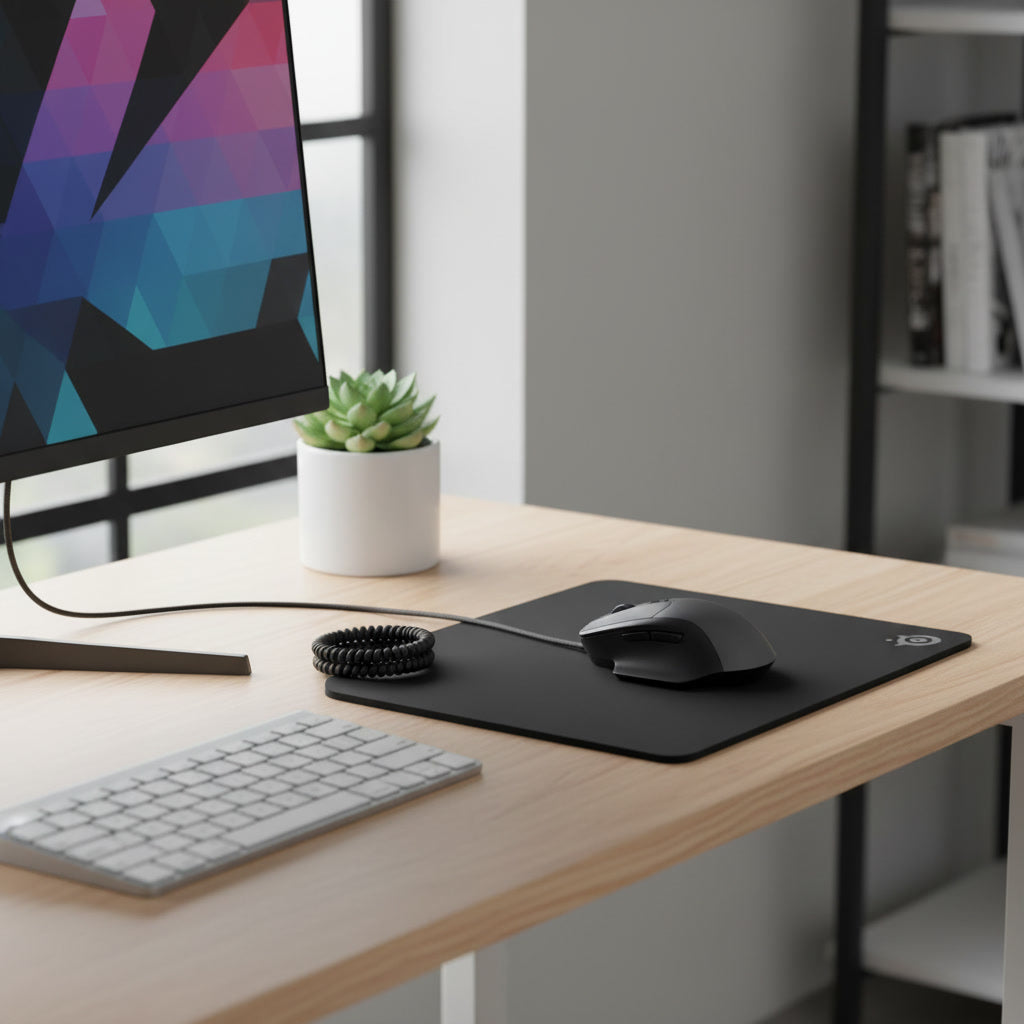 Tapis de souris SteelSeries – glisse fluide et base antidérapante