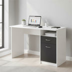 Bureau avec tiroir intégré – design moderne et fonctionnel