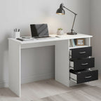 Bureau avec tiroir intégré – design moderne et fonctionnel